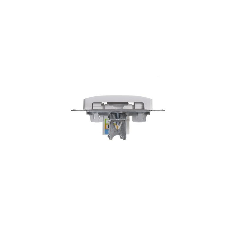 Glossa Белый Розетка телефонная RJ11 | GSL000181T | SE — миниатюра 2