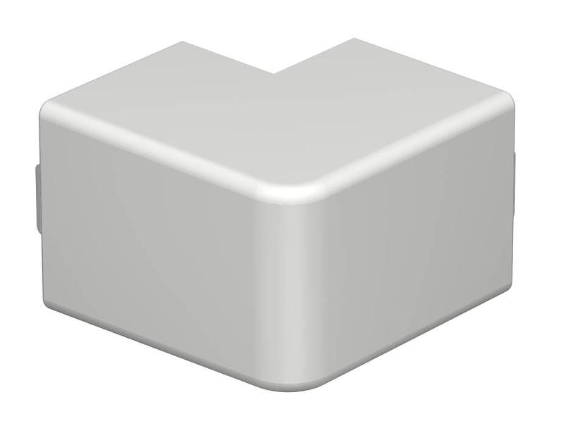 Крышка внешнего угла кабельного канала WDK 40x40 мм (ПВХ,светло-серый) (WDK HA40040LGR) | 6182526 | OBO Bettermann — OBO Bettermann
