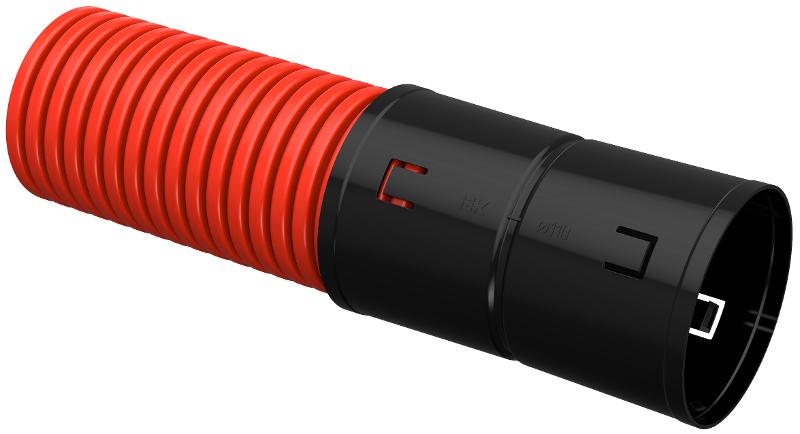 Труба двустенная гофрированная ПНД 110мм красный | CTG12-110-K04-050-R | IEK — IEK (ИЭК)