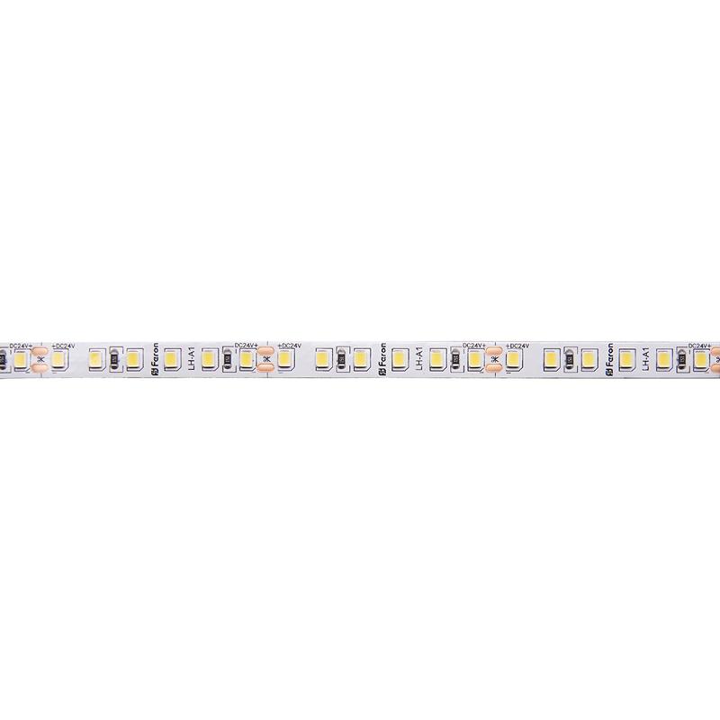 Лента светодиодная 180SMD(2835)/м 16Вт/м 24V 5000*10*1.22мм 6000К, LS502 | 41529 | FERON — миниатюра 2