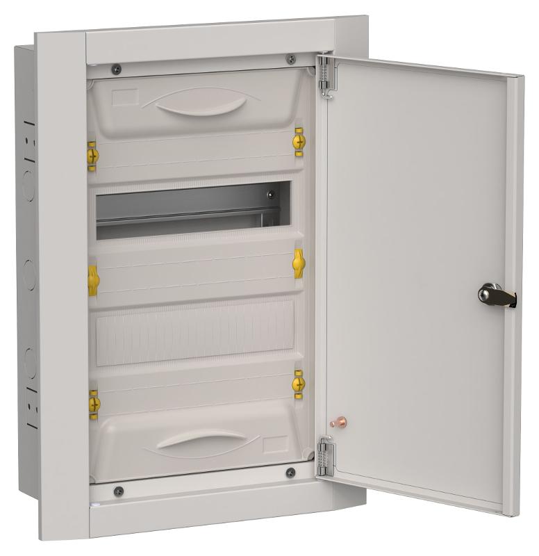 TITAN 5 Корпус металлический ЩРв-24 (1х24) 505х365х130 IP31 серый | TI5-50-V-024-31-7035 | IEK — IEK (ИЭК)