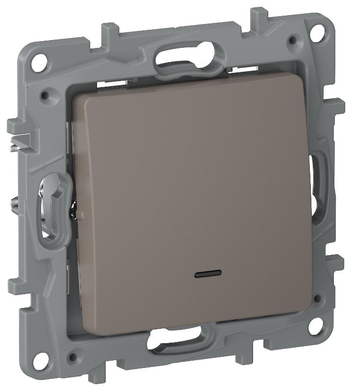 IEKETIKA Перекл. 1кл. подсв сх6L 10АХ б/к 6714151 капуч. | 6714151 | IEK — IEK (ИЭК)