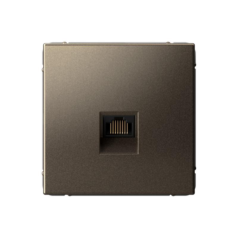 ArtGallery Мокко Розетка компьютерная RJ45, кат. 6A, механизм | GAL000686 | SE — Systeme Electric