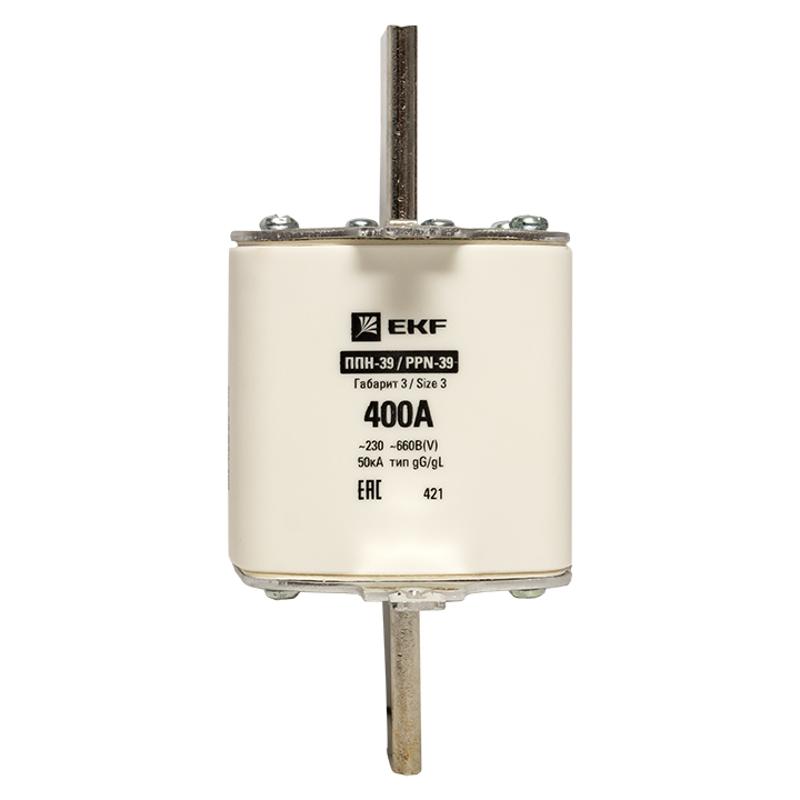 Плавкая вставка ППН-39 630/400А габарит 3 | fus-39/630/400 | EKF — миниатюра 3