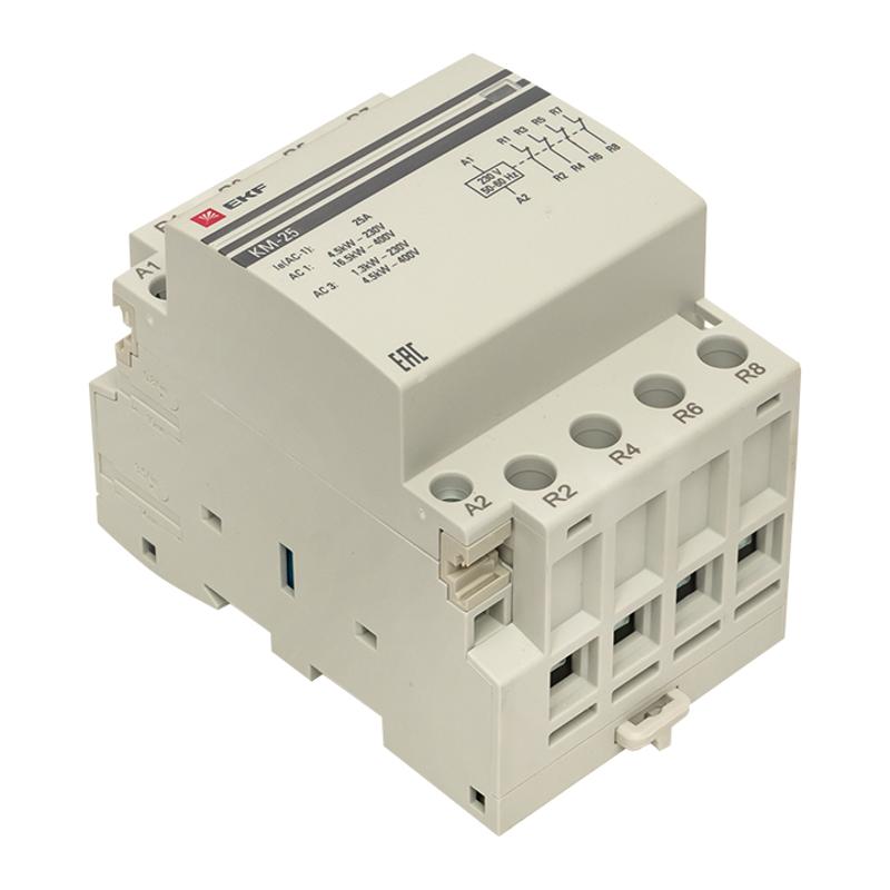 Контактор модульный КМ 25А 4NC (3 мод.) PROxima| km-3-25-04 | EKF — миниатюра 6