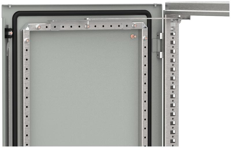 FORMAT Ограничитель угла открытия двери шкафа 90град | FO-00-DL-DD-090 | IEK — миниатюра 2