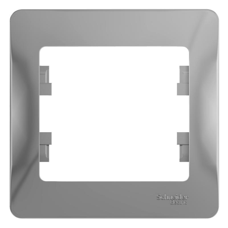 Glossa Алюминий Рамка 1-ая | GSL000301 | SE — Systeme Electric