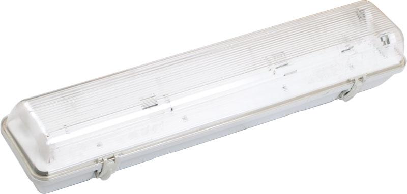 Светильник промышленный линейный под люм лампу ЛСП3901А ABS/PS 2х18Вт IP65 ИЭК | LLSP2-3901A-2-18-K03 | IEK — IEK (ИЭК)