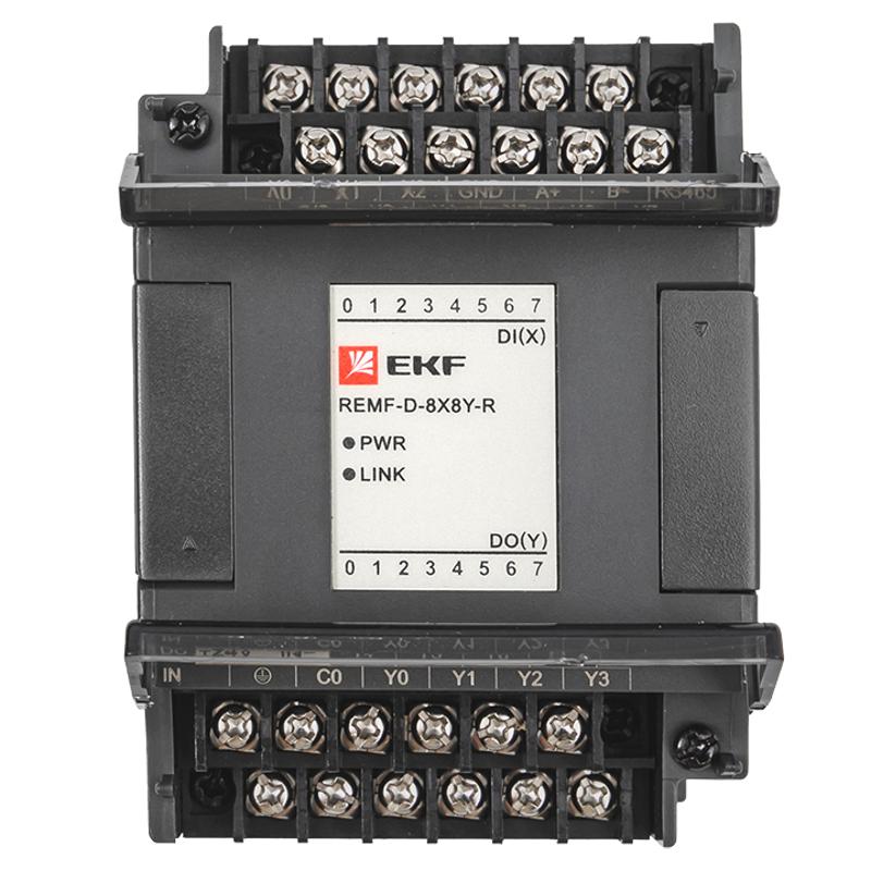 Модуль дискретного в/в REMF 8/8 PRO-Logic | REMF-D-8X8Y-R | EKF — миниатюра 7