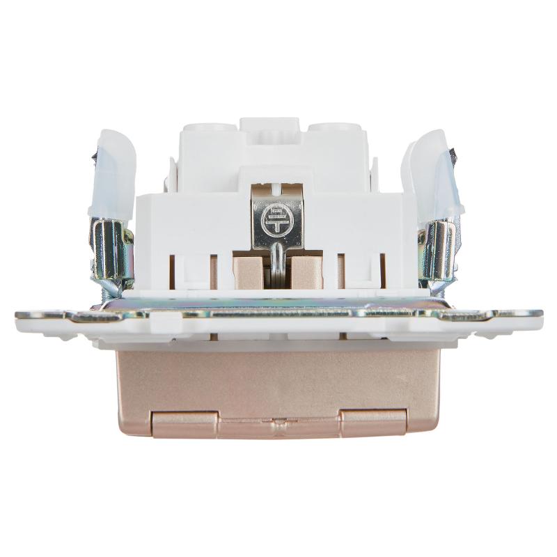 SKANDY Розетка з/к/ш кр. 16А IP44 SK-R11Sa песочный | SK-R16-16-44-K98 | IEK — миниатюра 5