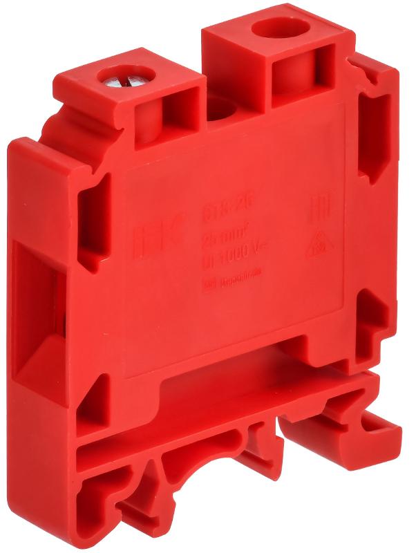 ARMAFIX Клемма винтовая CTS 25мм2 красная | AF-CT10-00-K04-025 | IEK — IEK (ИЭК)