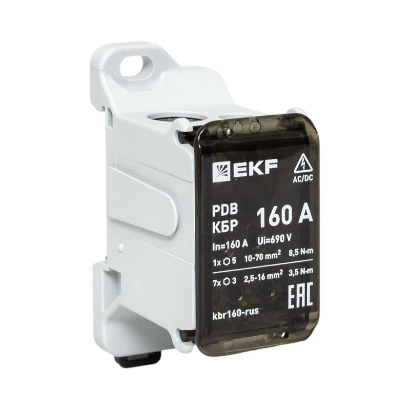 Клеммный блок распределительный КБР 160A  |kbr160-rus| EKF — EKF