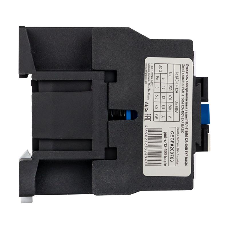 Пускатель электромагнитный серии ПМЛ-1160М 12А 400В  Basic | pml-s-12-400-basic | EKF — миниатюра 6