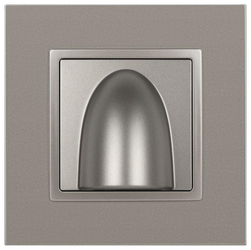 Вывод кабеля Elegance 14-6003-16 титан | Б0065850 | ЭРА — миниатюра 2