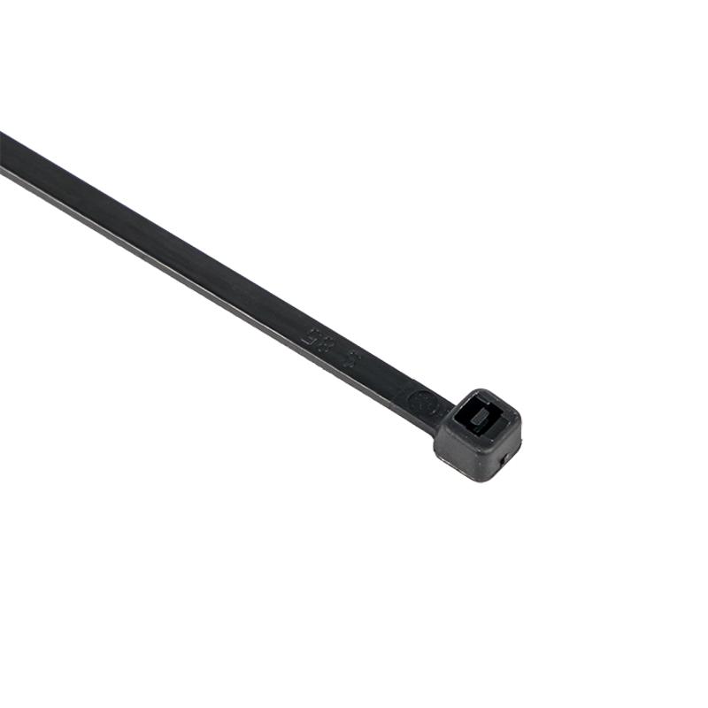 Хомут нейлоновый ЧЕРНЫЙ 3,6х140 (уп./100шт) EKF Simple | plc-cb-3.6x140 | EKF — миниатюра 3