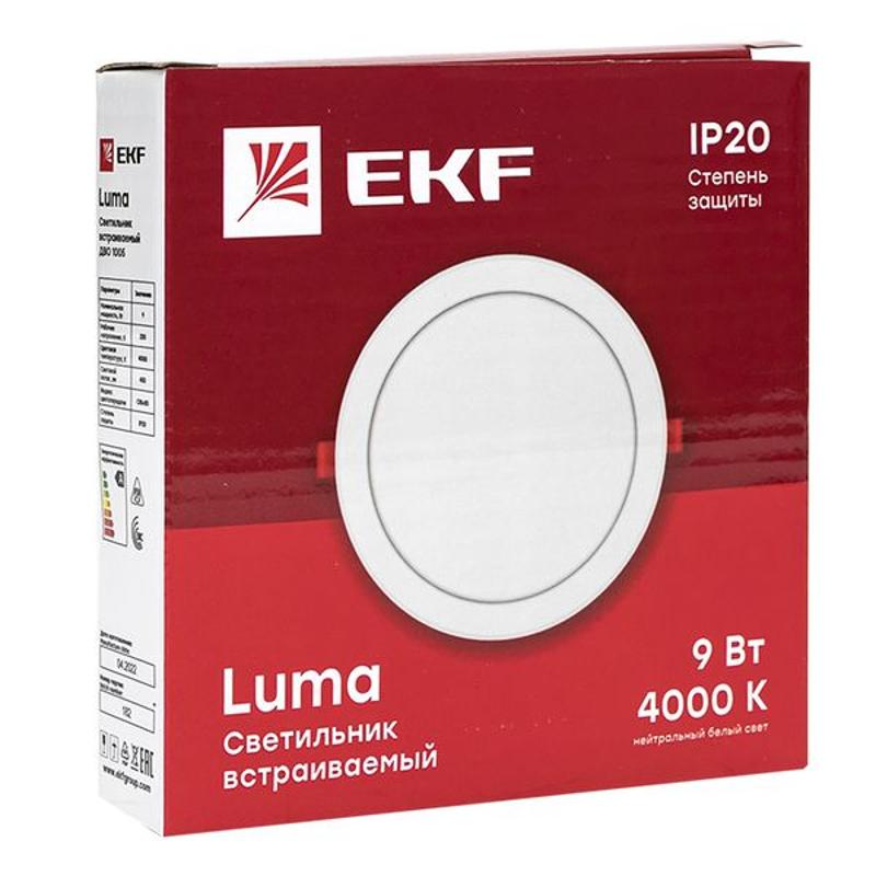 Светильник светодиодный встраиваемый ДВО 1005 9Вт 4000K IP20 Basic | DLL-1005-9-4000 | EKF — миниатюра 10