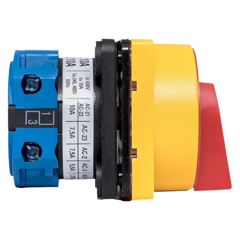 Переключатель кулачковый ПК-1-12 10А 2P "0-1" с блокировкой IP65  PROxima |pk-1-12-10-a65| EKF — миниатюра 3