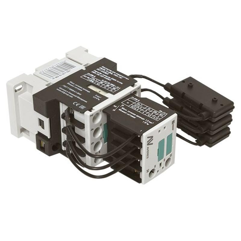 Контактор для конденсатора КМЭК 15 кВАр 230В 1NО+1NC AVERES | ctrk-s-22-15-230-av | EKF — миниатюра 15