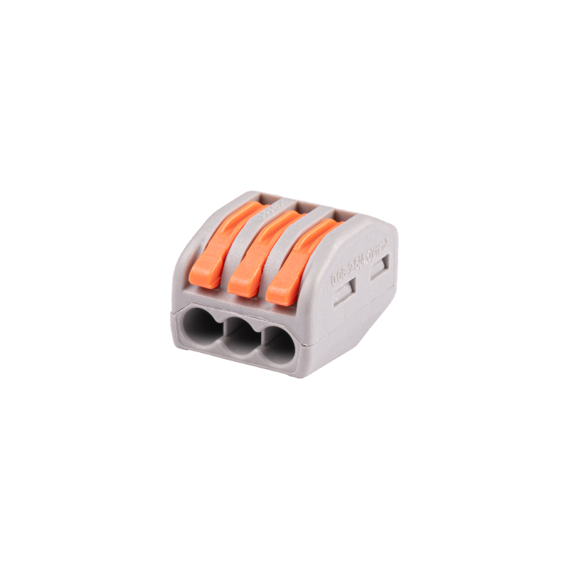 Клемма монтажная  рычажного соединения PTC-3P 222-413 BL/10 450V 32A 0,08-2,5(4.0)mm2 / 10шт./  |5050730| Jazzway — Jazzway