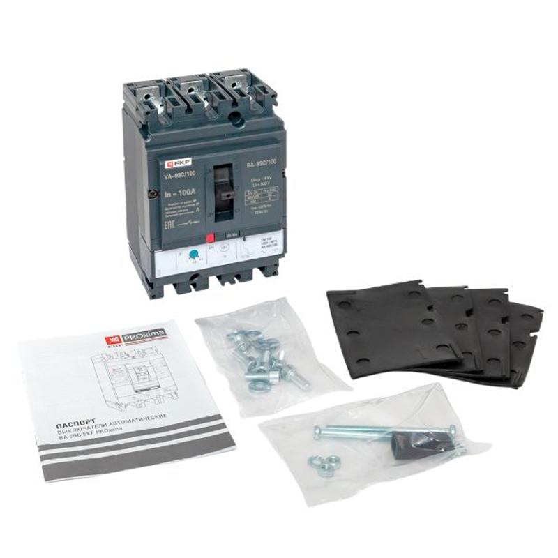 Выключатель автоматический ВА-99C (Compact NS) 100/100А 3P 36кА EKF PROxima | mccb99C-100-100 | EKF — миниатюра 16