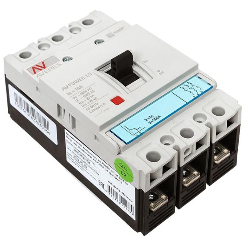 Выключатель автоматический AV POWER-1/3 16А 35kA TR | mccb-13-16-TR-av | EKF — миниатюра 12