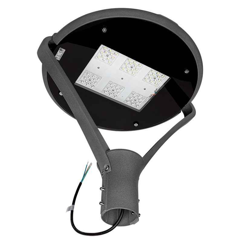 Светильник светодиодный садово-парковый венчающий  PGL 03 60w 3000K GR IP65 | .5032170 | JAZZWAY — миниатюра 3