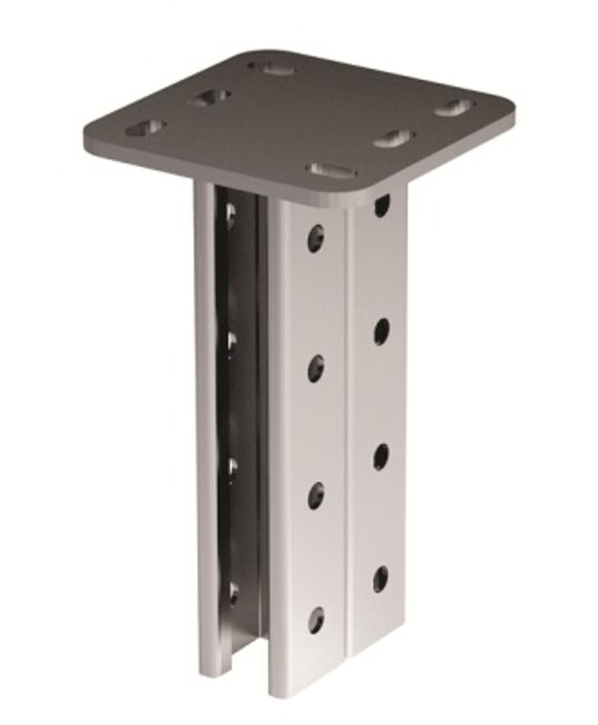 Вертикальный подвес двойной 41х41, L700, INOX 304 | IBSD4107C | DKC — DKC (ДКС)