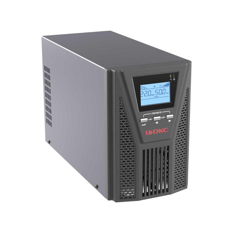 Онлайн ИБП, Small Tower, 1000VA/900W, 2xSchuko, USB, без АКБ | SMALLT1A0PS | DKC — миниатюра 2