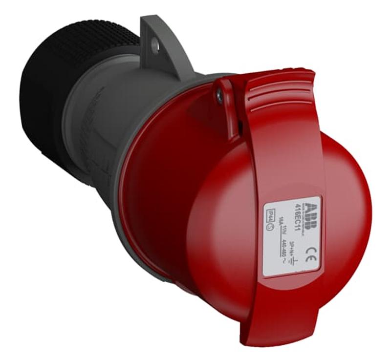 Розетка кабельная Easy&Safe 416EC11,16А,3P+N+E,IP44,11ч|2CMA102026R1000| ABB — ABB
