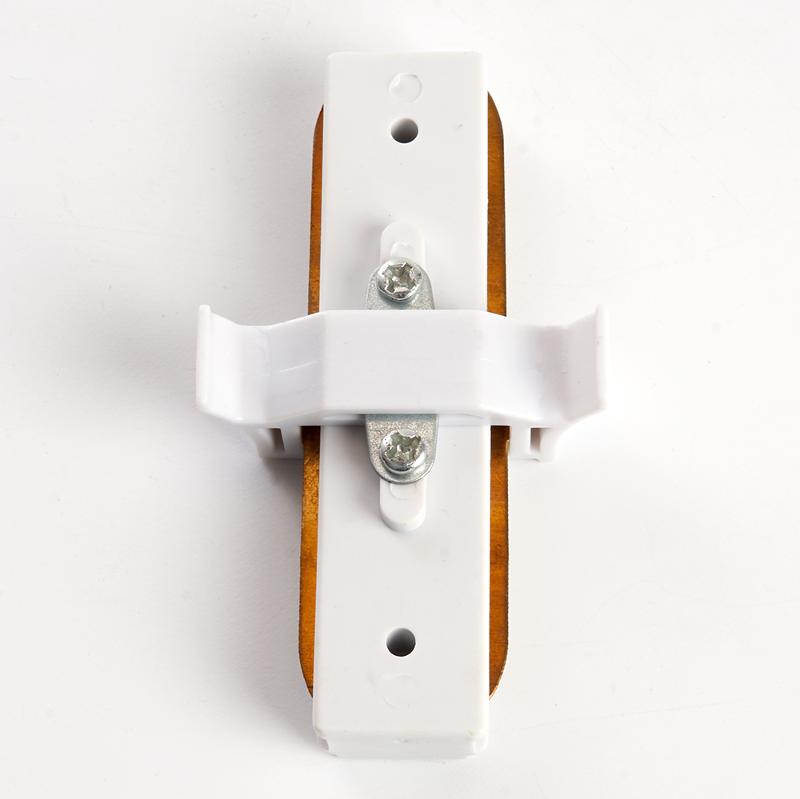 Коннектор для однофазного шинопровода LD1000 прямой белый | 10314 | FERON — миниатюра 6