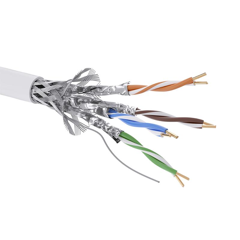Кабель CAT 6, S/FTP, нг(А)-HF, бухта 305м, белый | RN6SFA01WH | DKC — DKC (ДКС)
