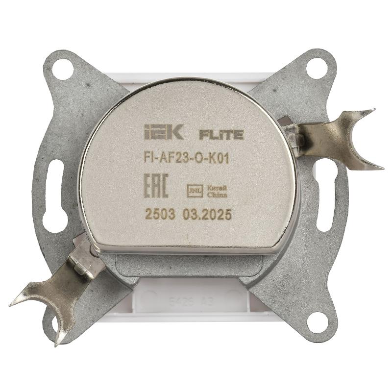 FLITE Розетка 2-ая TV+SAT экр. оконечная РТВс-2-1-1-ФлБ белый | FI-AF23-O-K01 | IEK — миниатюра 3