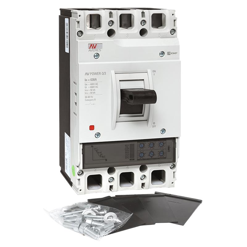 Выключатель автоматический AV POWER-3/3 630А 50kA ETU2.0 | mccb-33-630-2.0-av | EKF — миниатюра 5