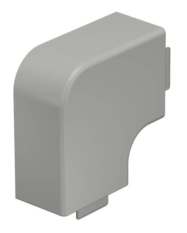 Крышка плоского угла кабельного канала WDK 40x60 мм (ПВХ,серый) (WDK HF40060GR) | 6021735 | OBO Bettermann — OBO Bettermann