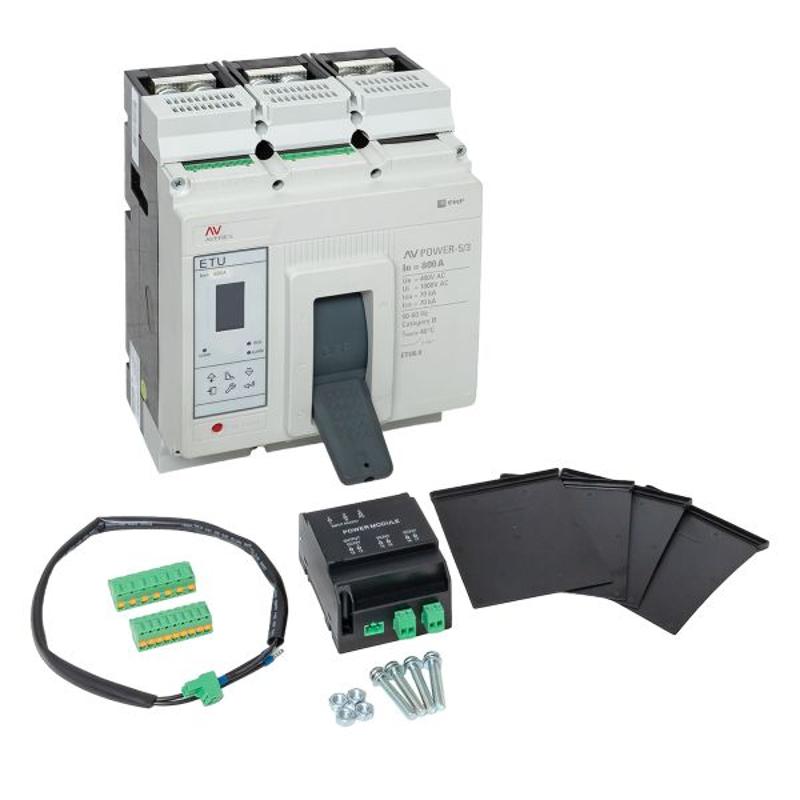 Выключатель автоматический AV POWER-5/3 800А 70kA ETU6.0 AVERES | mccb-53-800M-6.0-av | EKF — миниатюра 32