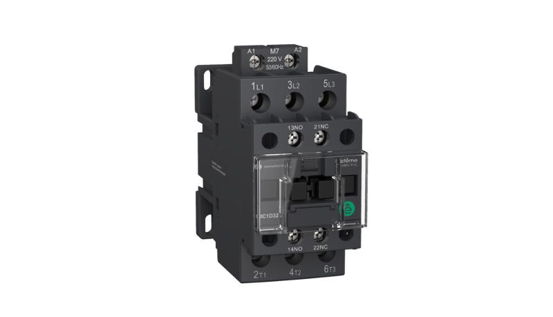 КОНТАКТОР MC1D 3P 25A НО+НЗ 24V 50/60ГЦ | MC1D25B7 | SE — миниатюра 1