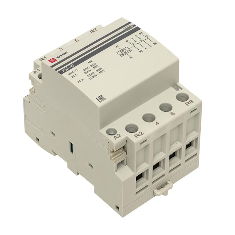 Контактор модульный КМ 40А 2NО+2NC (3 мод.) PROxima| km-3-40-22 | EKF — миниатюра 6
