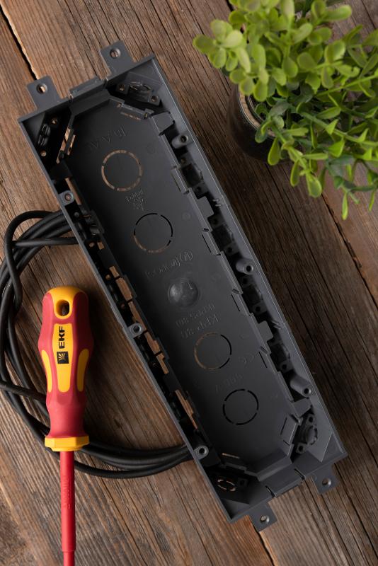 Коробка приборная для лючка C-Line 24 | cl-kpnl-24 | EKF — миниатюра 2