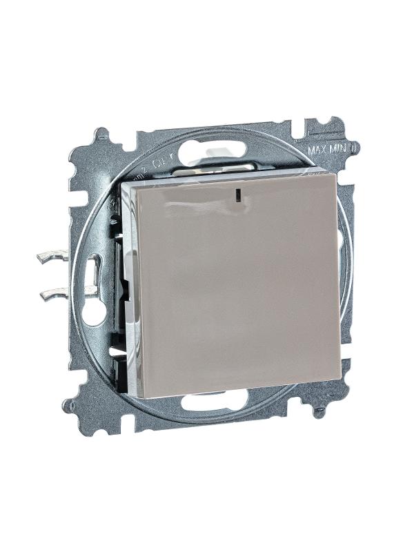 ABB Levit Кофе макиато / белый Выключатель 1-кл. с подсветкой | 3559H-A01446 18W | 2CHH590146A6018 | ABB — миниатюра 4