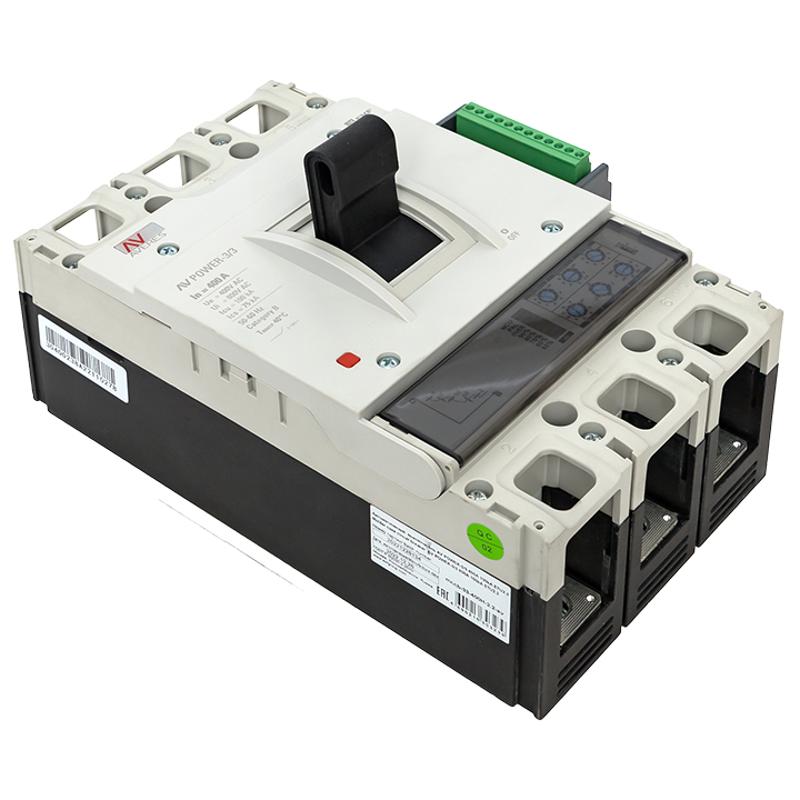 Выключатель автоматический AV POWER-3/3 400А 100kA ETU2.2 AVERES | mccb-33-400H-2.2-av | EKF — миниатюра 10