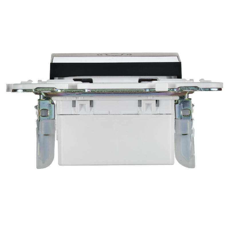 SKANDY Кнопка звонка с индикацией для отелей 10А SK-V17Bl черный  | SK-V14-2-10-K02 | IEK — миниатюра 5