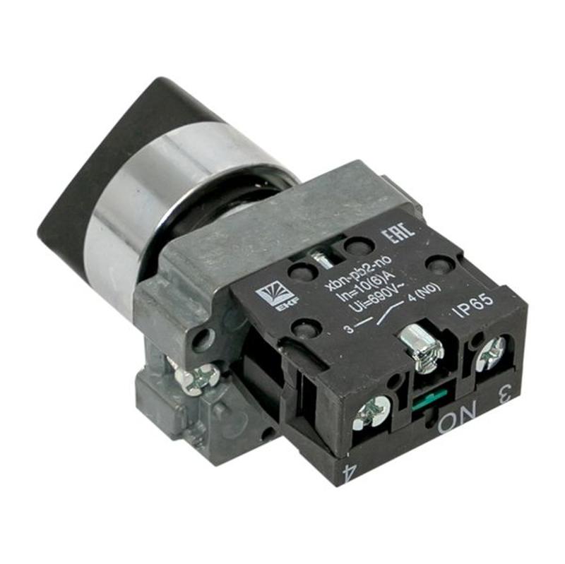 Переключатель BD21 2P короткая ручка NO IP65 PROxima | xb2-bd21-65 | EKF — миниатюра 10