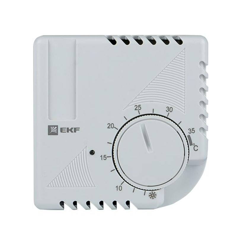 Термостат NO/NC (охлаждение/обогрев) накладной 16A 230В IP20 EKF PROxima | thermo-no-nc-wall | EKF — миниатюра 6