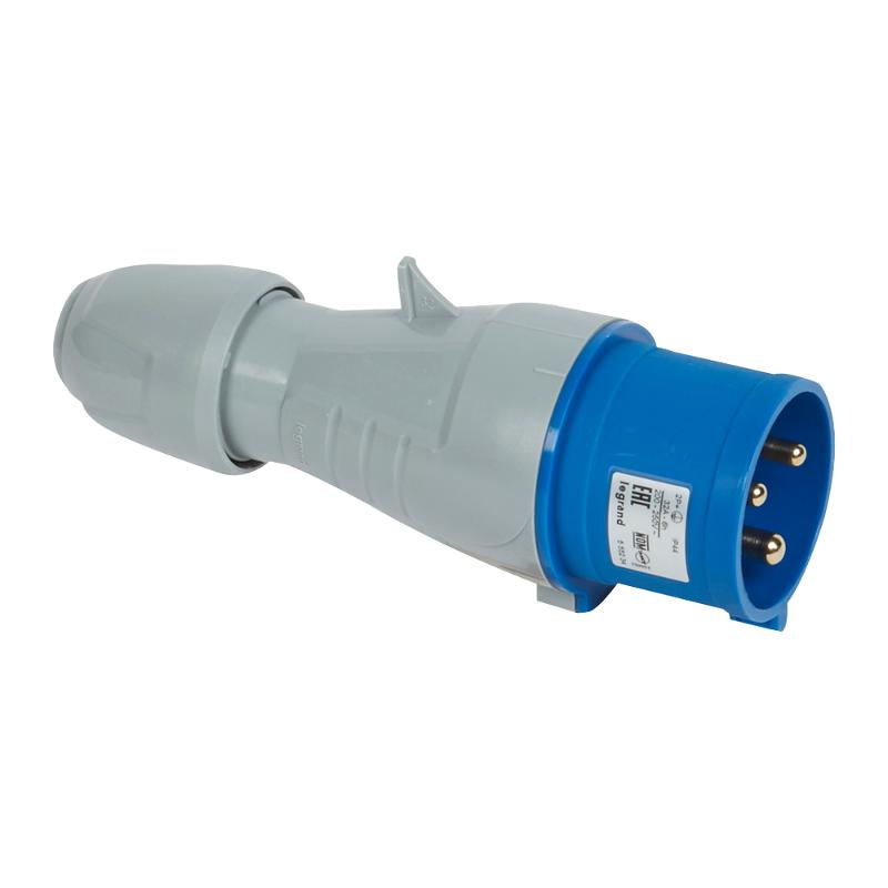 Вилка мобильная - 32А - 2К+З - 230 В - IP 44 | 090107 | Legrand — Legrand