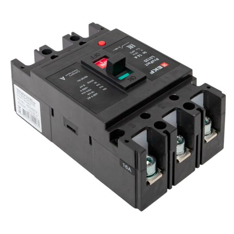 Выключатель автоматический LS125 18кА 3P 16А ProPact | mccb-125-18-3-16-ls | EKF — миниатюра 14