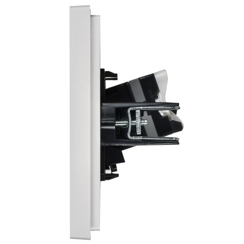 FORTE&PIANO Розетка комп. RJ45 кат.5E FP232 белый — миниатюра 4