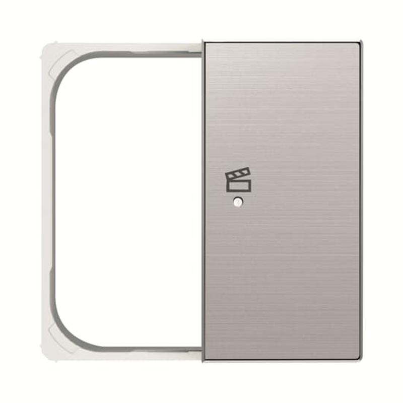 SRS-2-R-85AI Клавиша двойная правая free@home, SKY, сцена, нерж. сталь|2CLA852649A1401| ABB — ABB