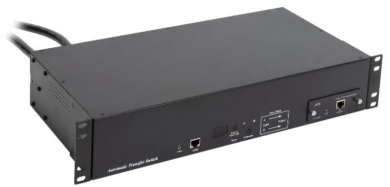Переключатель авт. ATS 19" 2U 32А с разъемами | ATS-32-2U-1 | ITK — миниатюра 1
