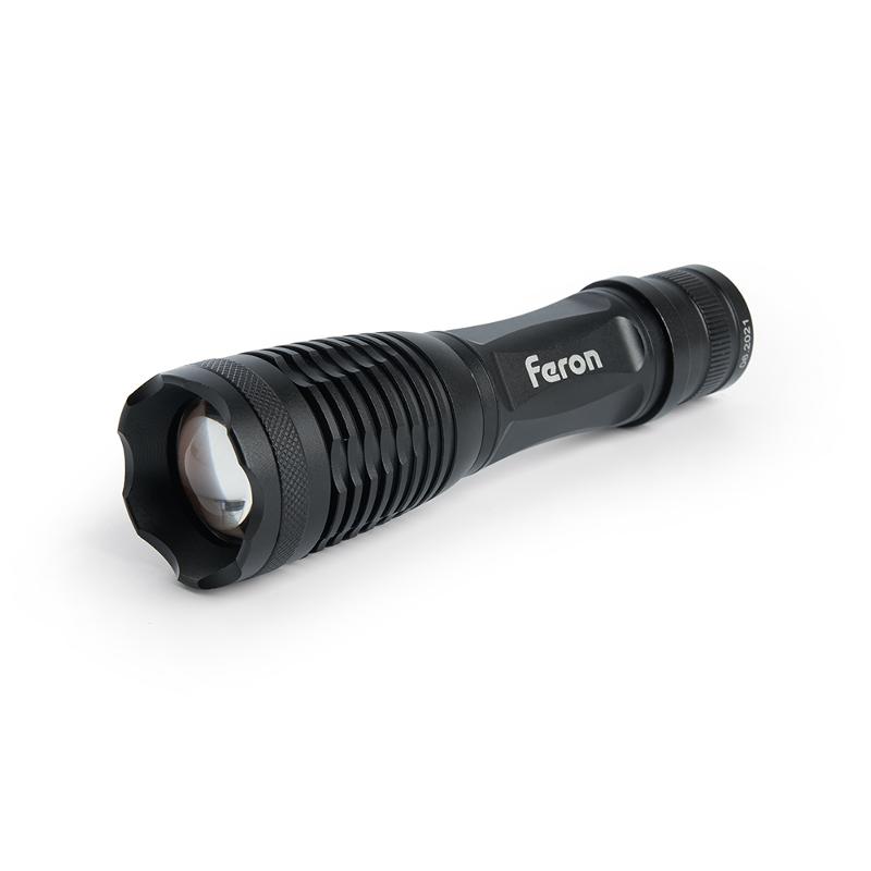 Фонарь светодиодный переносной аккумуляторный USB ZOOM, TH2401 | 41683 | FERON — миниатюра 1