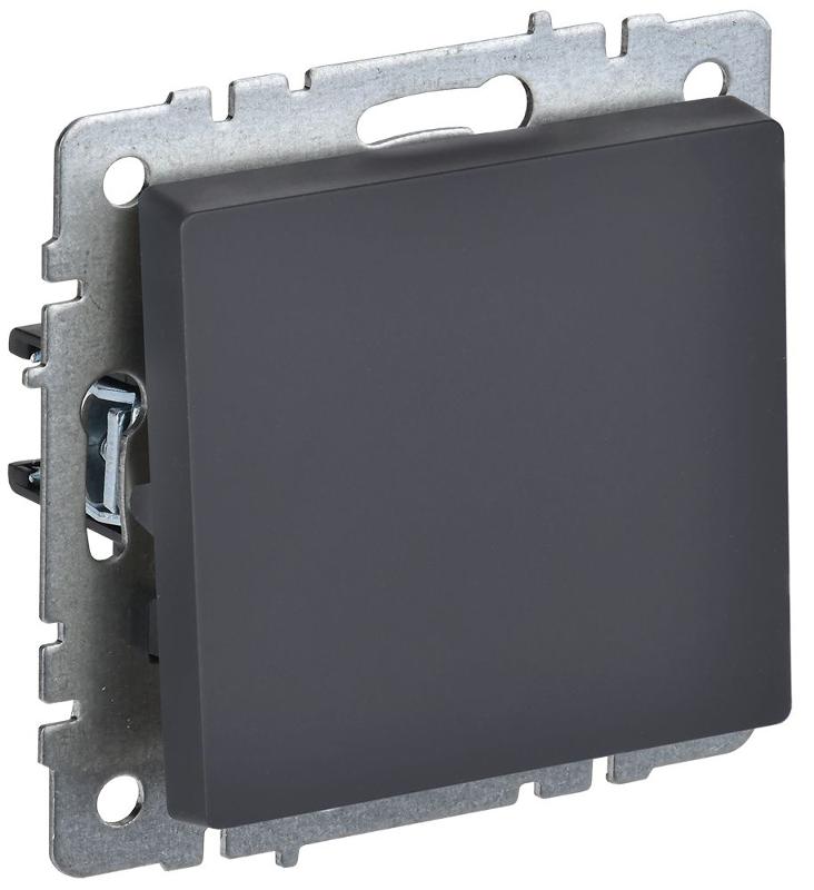 BRITE Выключатель 1-клавишный перекрестный 10А ВС10-1-3-БрГ графит | BR-V13-0-10-K53 | IEK — IEK (ИЭК)